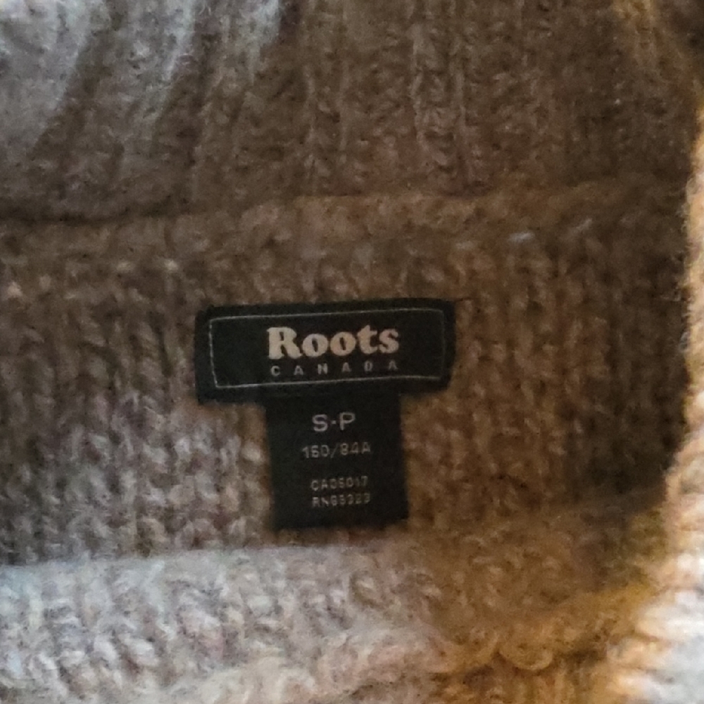 Roots Gray Women's Cowl Neck Sweater - Picture 5 of 6